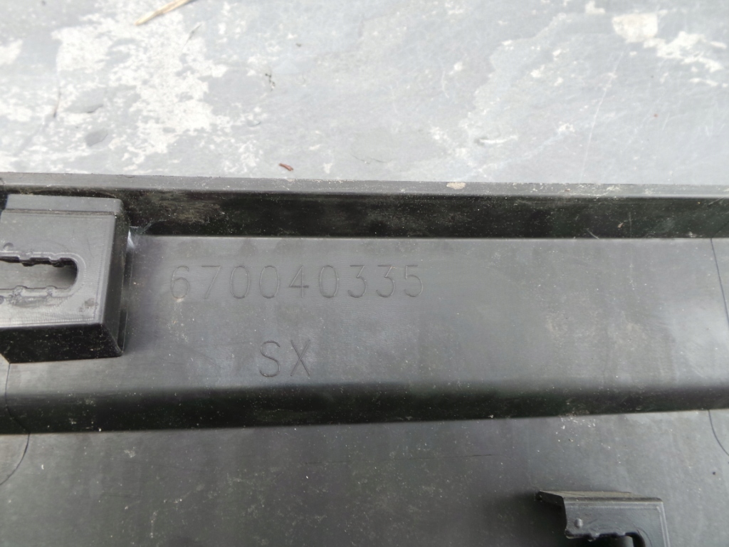 фото №7, Молдинг порог правая maserati levante 670040336