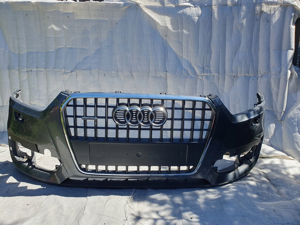 фото №1, Бампер передний перед + решётка радиатора audi q3 8u 8u0807061