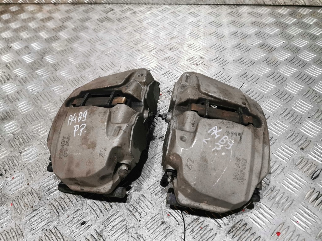 фото №1, Audi a4 b9 a5 8w суппорт перед левый 4 поршни 18r