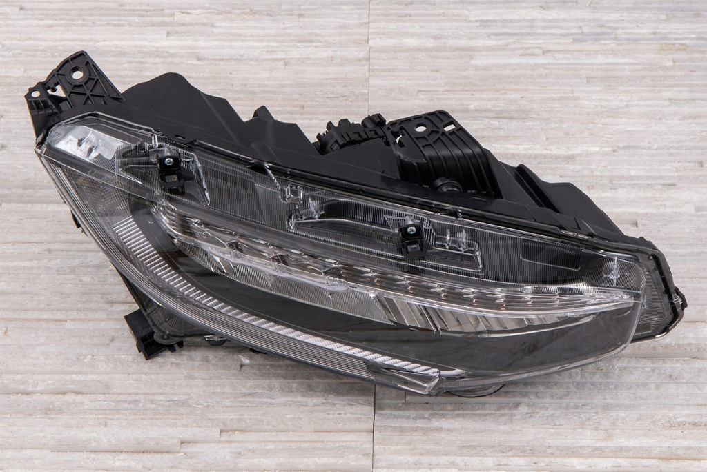фото №11, Honda civic x 2016-19 coupe przed lift лампа передня led права 33100tedp11