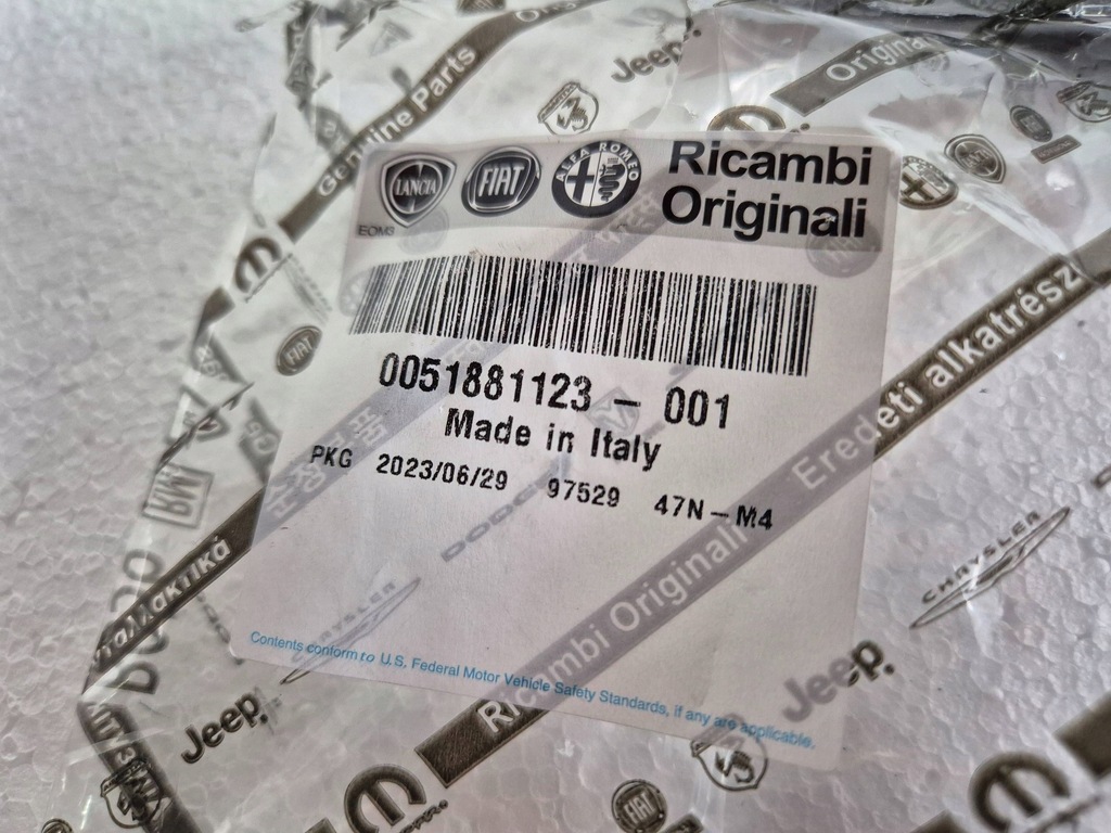 фото №6, Молдинг бампера задняя левая 51881123 fiat panda iii 4x4 12-