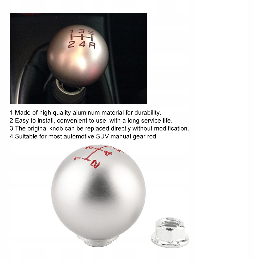 фото №2, 5 скорости ручка переключения передач алюминиевая honda