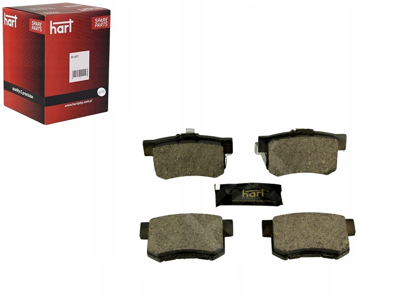 фото №1, Тормозные колодки тормозные задняя honda cr-v ii 02- hart