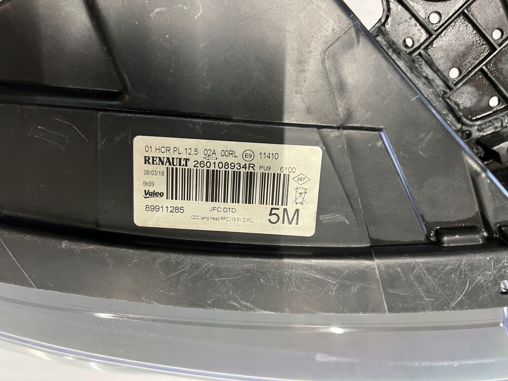 фото №12, Renault espace v full led фара правий org wys 24h fv ^