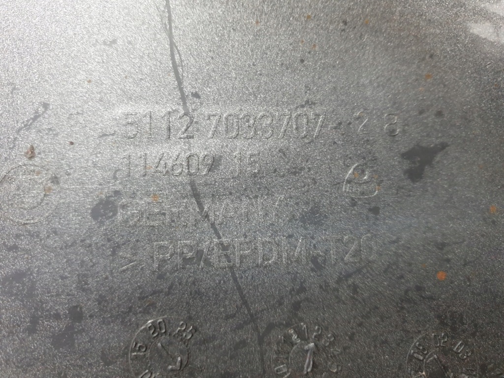 фото №10, Bmw 5 e60 sedan lift 08- бампер задний задняя