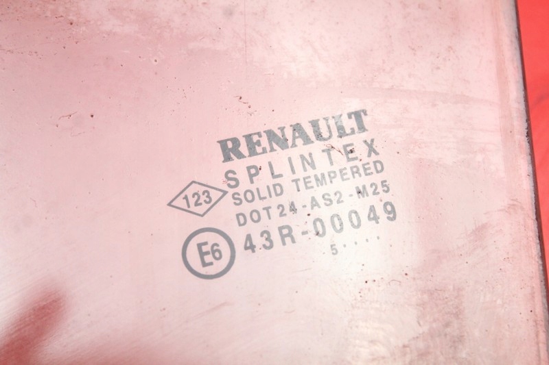 фото №2, Стекло боковая левая перед передняя renault megane grand scenic 2 ii 03-06