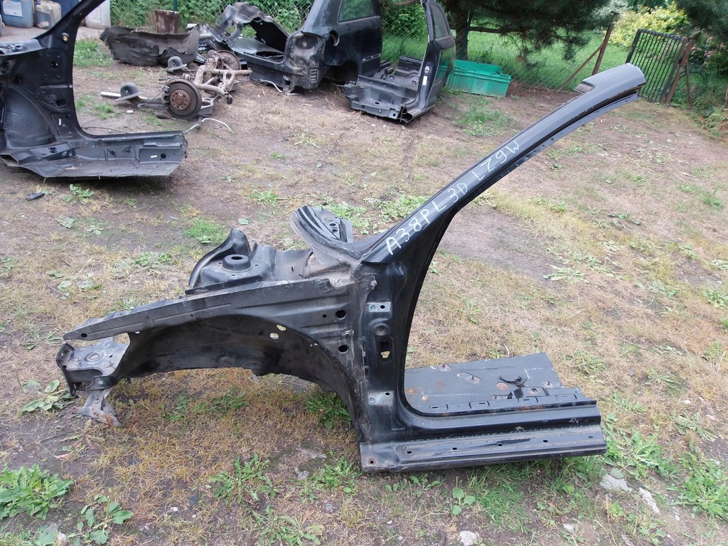 фото №1, Четверть лонжерон левый перед audi a3 8p 2.0 tdi lz9w