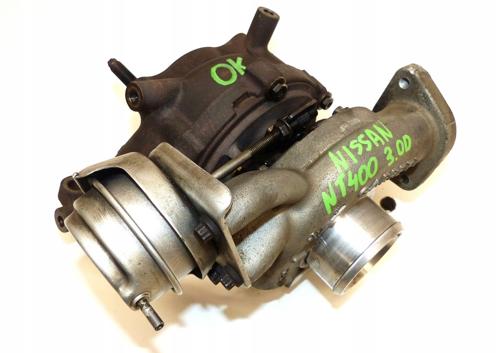 фото №6, Nissan nt400 cabstar maxity 3.0 dxi dci zd30 euro6 турбонагнітач + актуатор турбіни