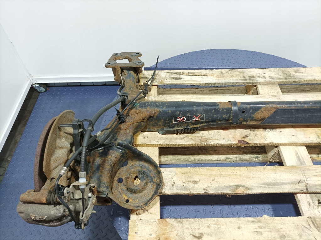 фото №3, Peugeot partner ii lift балка oś подвеска задняя задняя