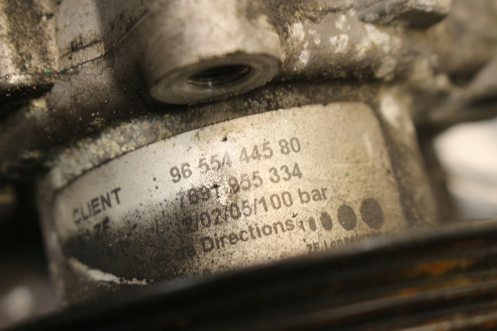 фото №8, Насос усилителя 9655444580 peugeot 607 2.7 hdi