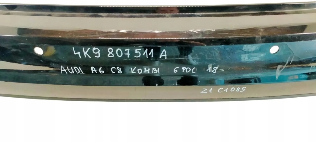 фото №6, Audi a6 c8 kombi 2018- бампер задній задня 6xdc 4k9807511a