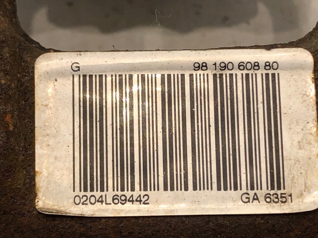 фото №5, Суппорт левый задняя opel grandland suv 9819060880