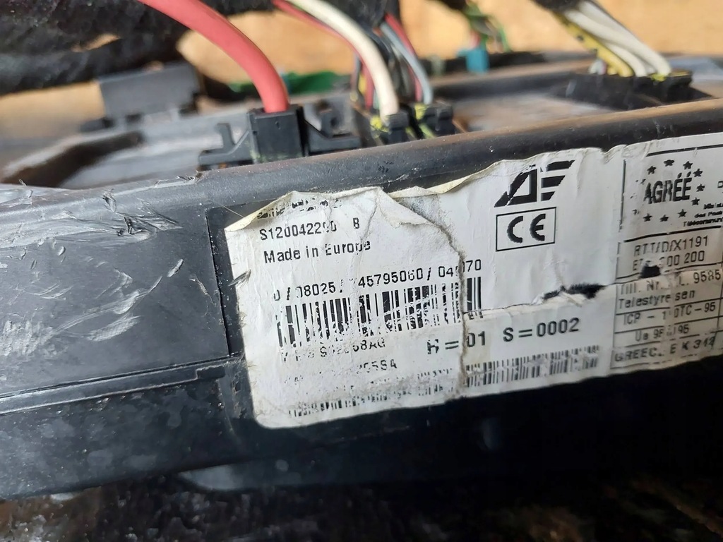 фото №7, Модуль комфорта seat alhambra mk1 7m3962258ag s120042200b