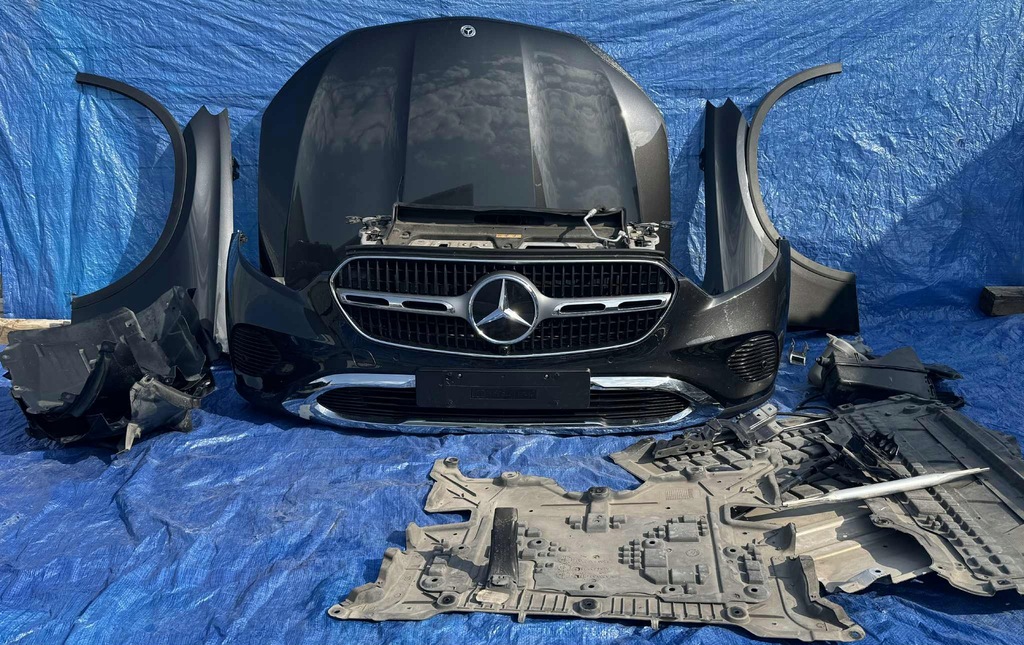 фото №5, Бампер перед kompletny капот радіатор лампи mercedes w254 glc 831