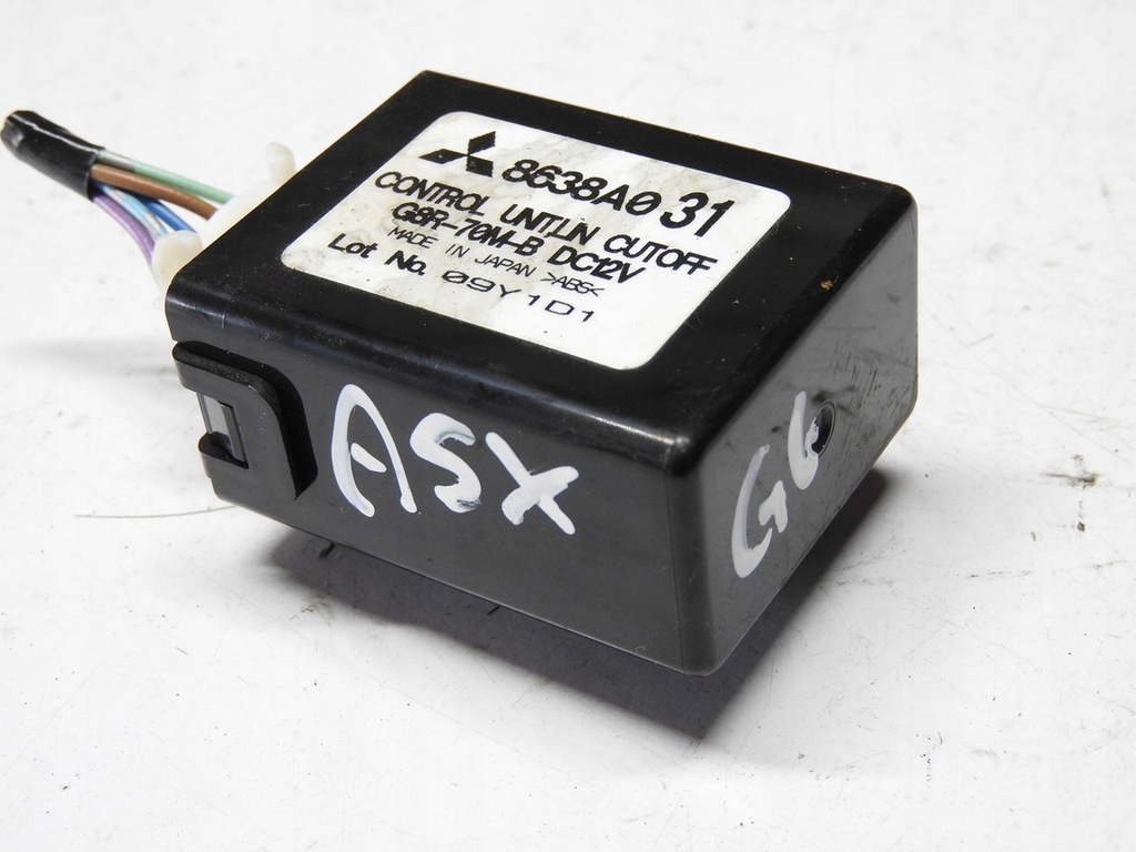 фото №10, Mitsubichi asx i 10-12 модуль блок керування 8638a031