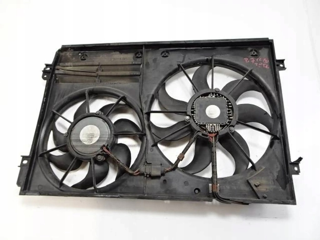 фото №9, Вентилятор радиатора vw b6 cc seat skoda audi 2.0 tdi