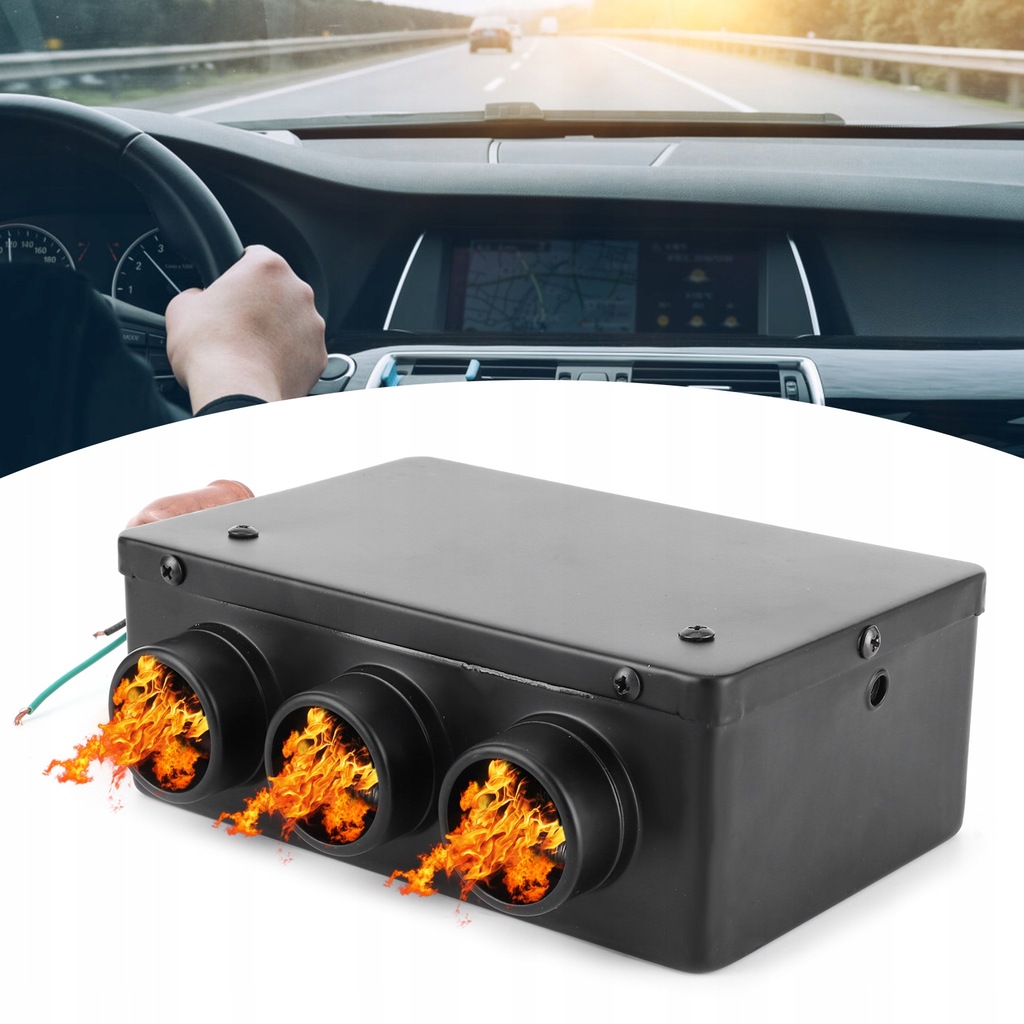 фото №11, Універсальна обігрівач електрична 12v автомобіль