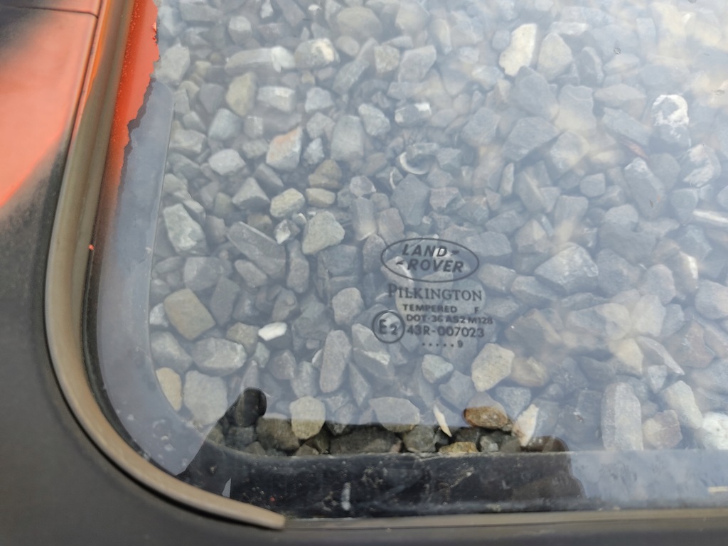 фото №11, Рамка nadstawka правая задняя задняя крыло правый стекло defender 1999-2014