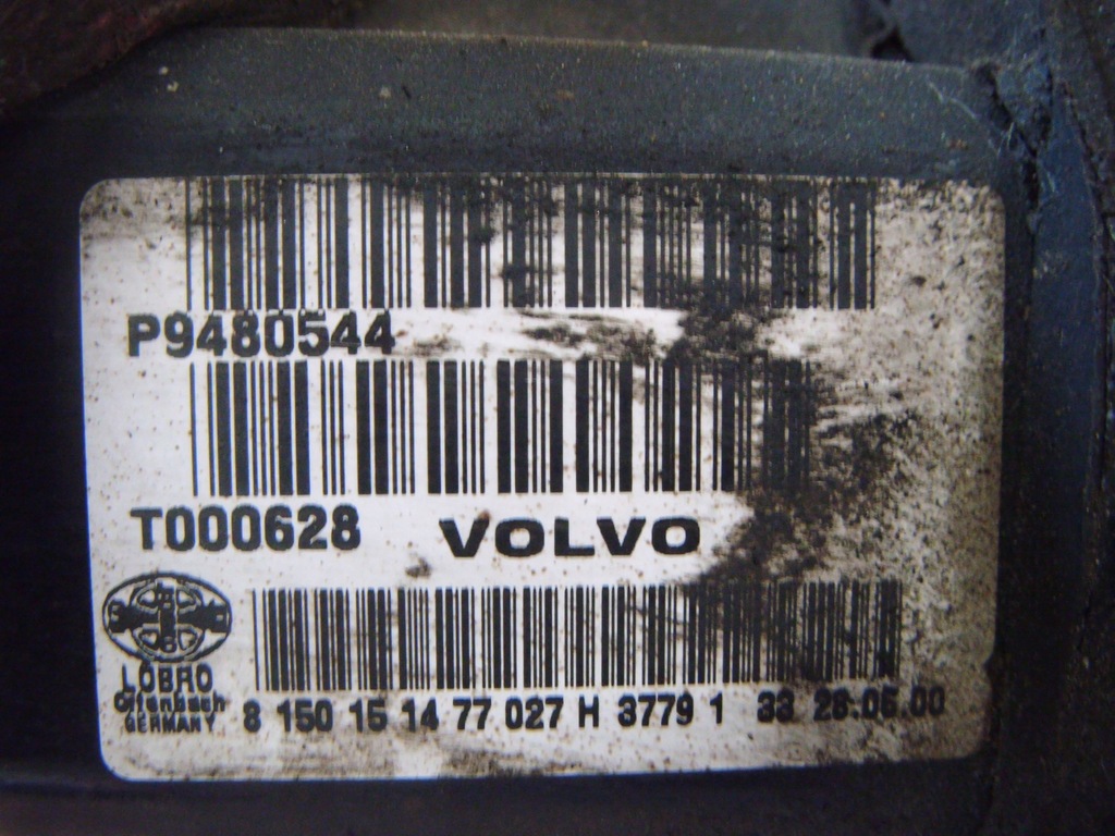 фото №5, Volvo v70 ii 2.4t awd 00- привідний вал лівий перед автоматична коробка передач