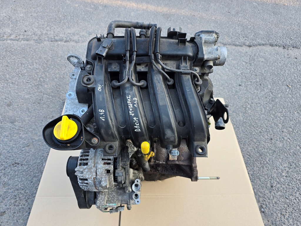 фото №4, Двигатель d4f d4f740 1.2 16v dacia logan sandero renault clio iii twingo kompl
