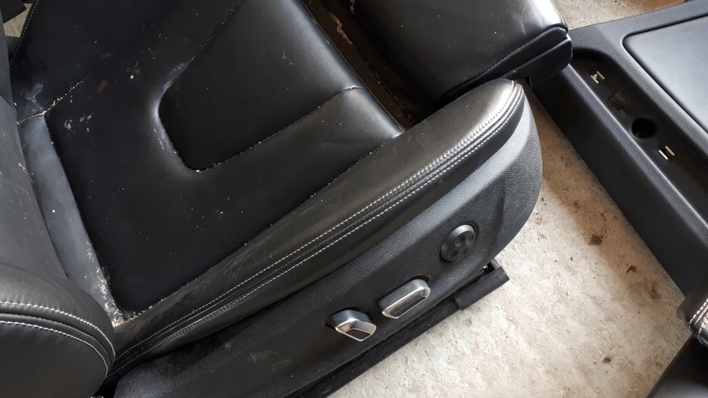 фото №11, S4 b8 a4 lift сиденья заднее сиденье кожа подогрев ковши