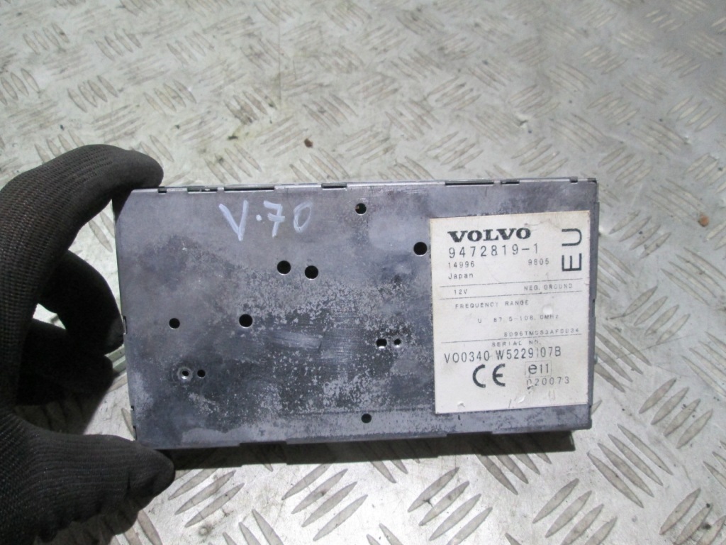 фото №1, Модуль блок управления gps volvo v70 c70 s70 i 9472819-1