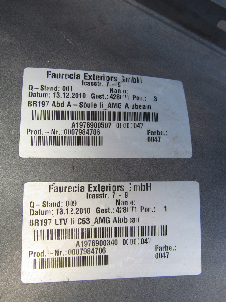 фото №10, Молдинг порог левая mercedes sls 6,3 amg 197 c197 r197 10-