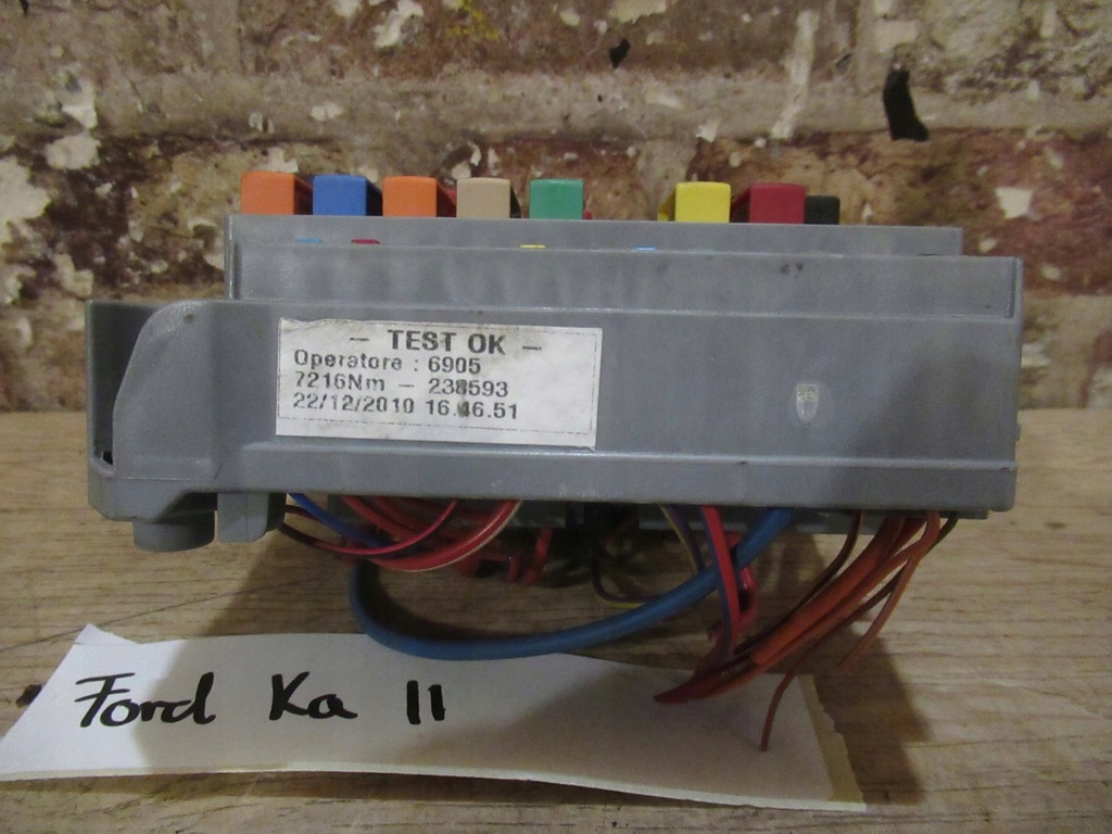 фото №2, Коробка предохранителей ford ka ii 1.0 08/16 rok