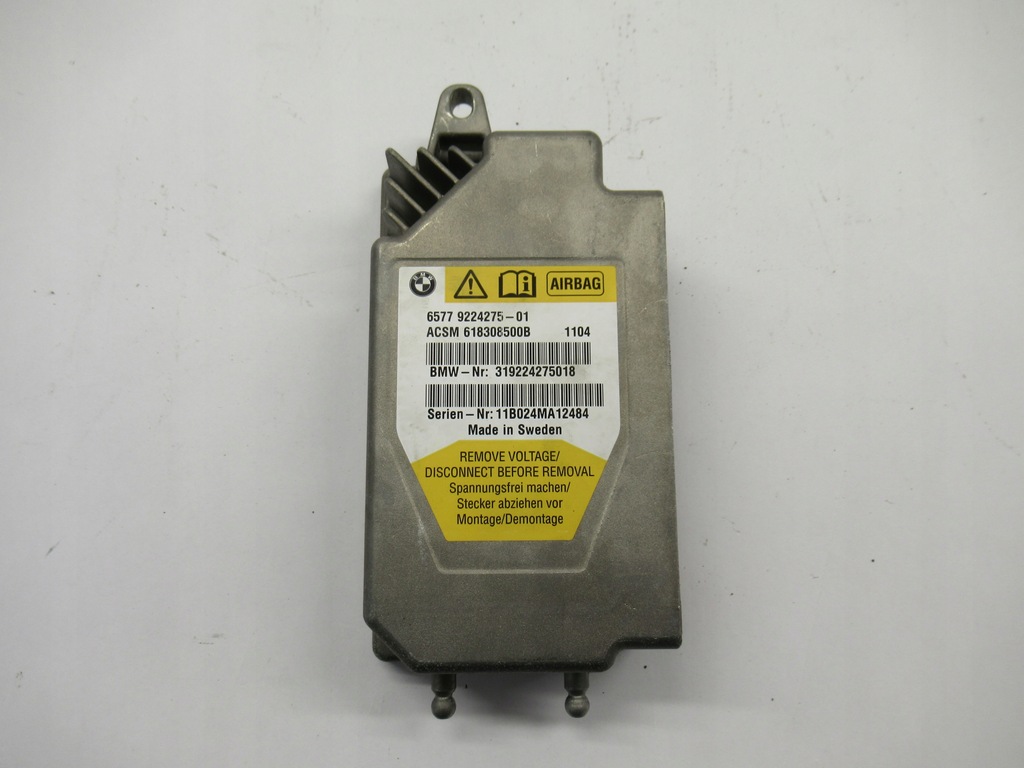 фото №1, Bmw f01 f02 f07 модуль датчик подушок подушка безпеки