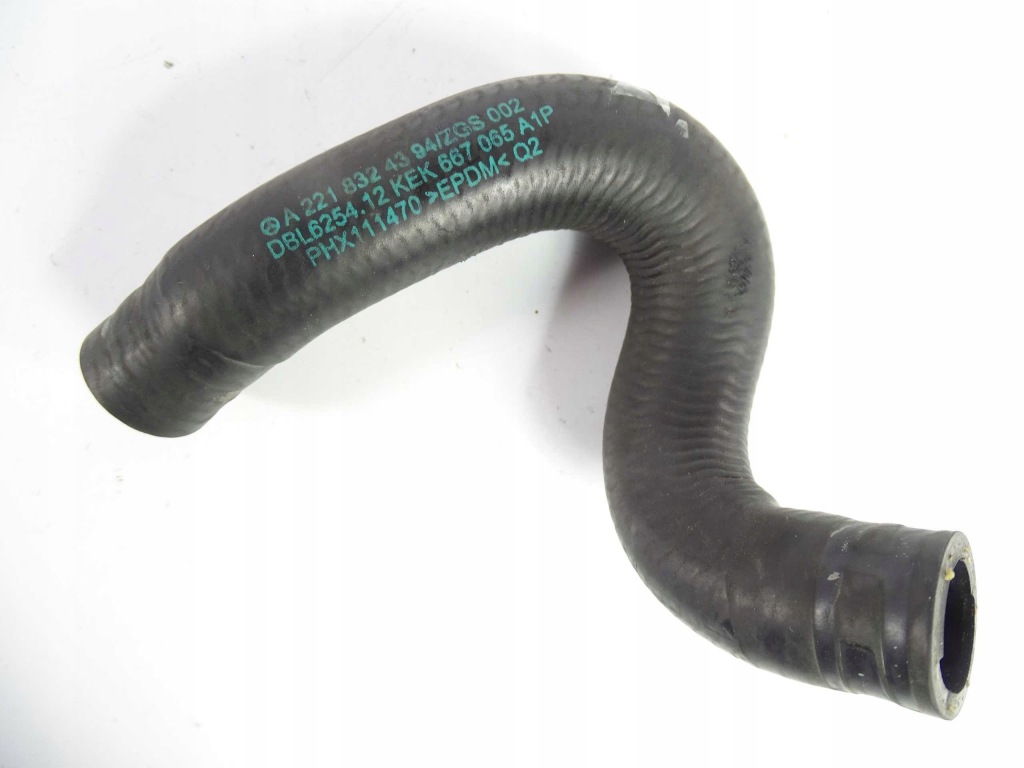 фото №1, Mercedes s klasa w221 пабтрубок  труба шланг воды