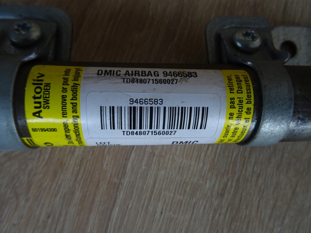 фото №3, Volvo c70 ii подушка безпеки шторка безпеки двері ліва 9466583