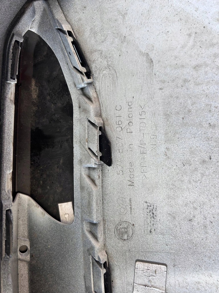 фото №6, Skoda karoq 57a lift бампер перед 57a807221 d оригинал