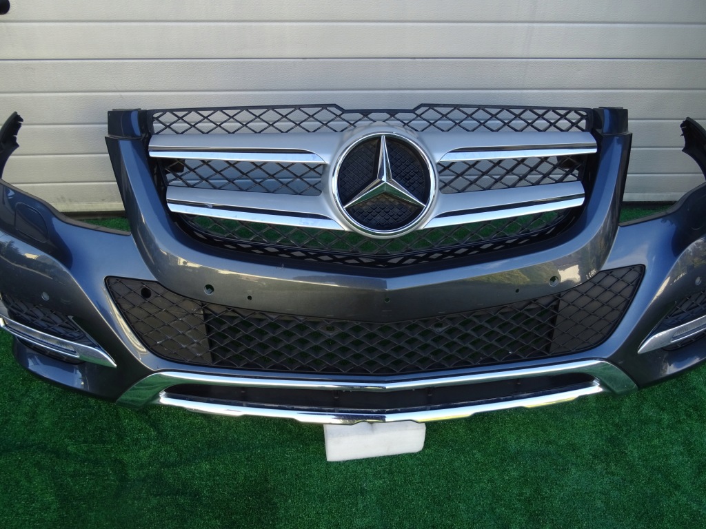 фото №6, Бампер перед передній mercedes glk x204 lift решітка радіатора