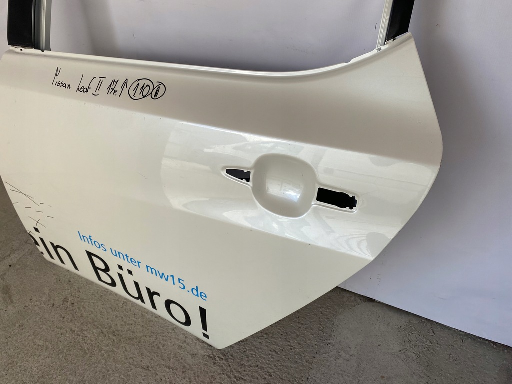 фото №12, Nissan leaf ii 2017r- дверь левая задние