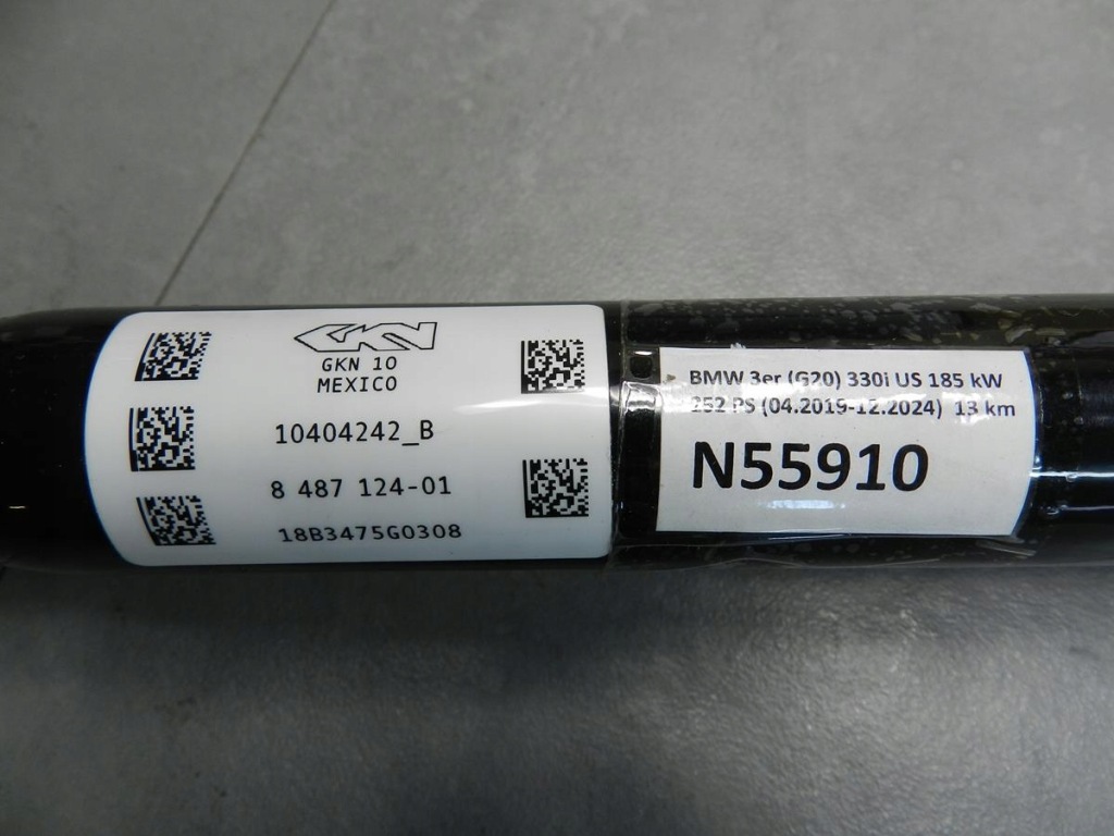 фото №3, Bmw 3 g20 привідний вал права задня 8487124