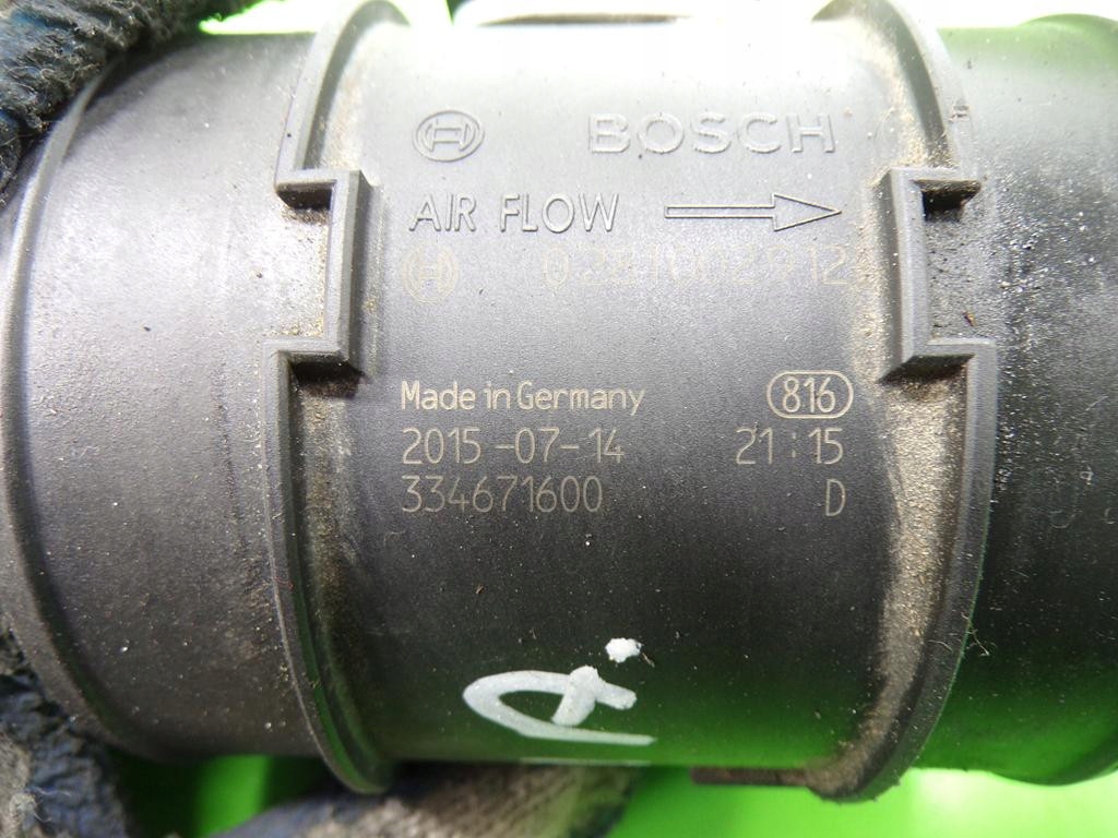 Opel insignia a 2.0 cdti 130km a20dtj витратомір 0281002912 Зі Шроту