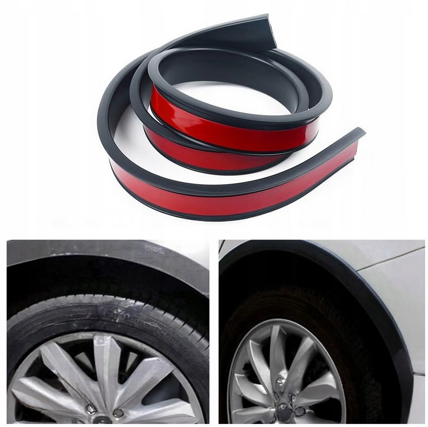 фото №10, Накладка підкрилок молдинг захисна na підкрилок do крила широка 5cm x 6m