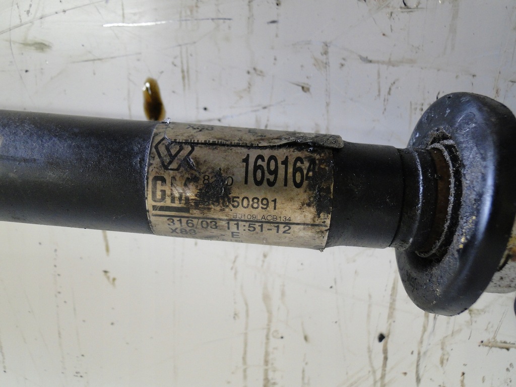 фото №9, Trafic ii vivaro 2.5dci привідний вал лівий перед передня