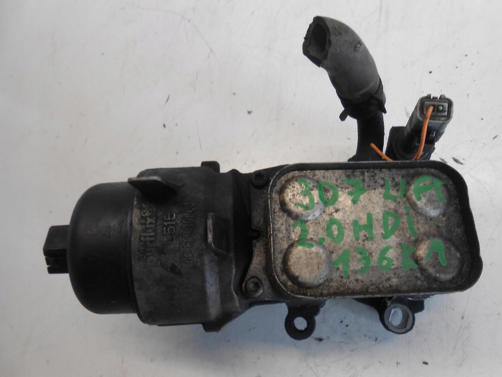 фото №1, Корпус фільтра оливи радіатор 307 2.0 hdi #