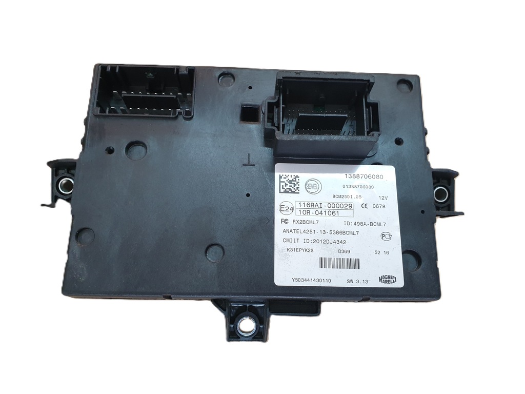 фото №1, Модуль кузов bcm fiat ducato iii 1388706080