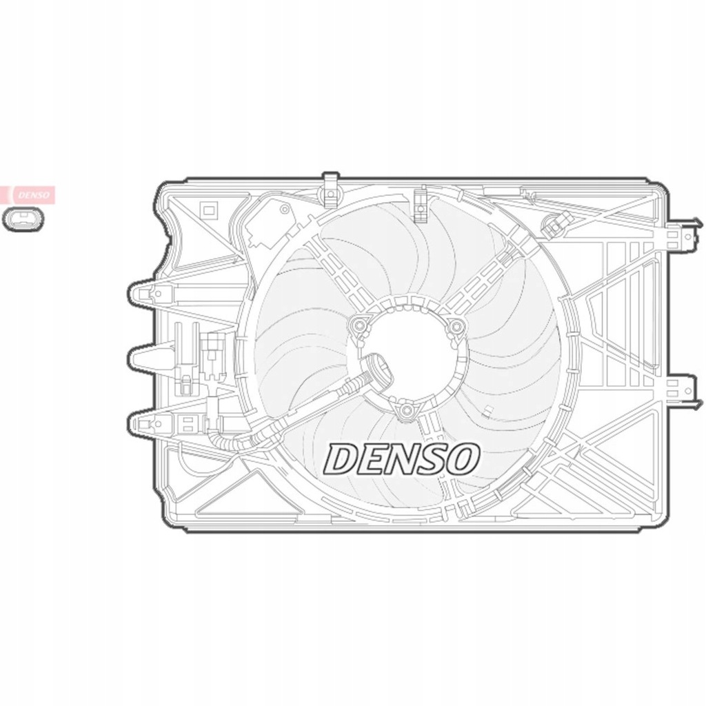 фото №3, Вентилятор радиатора fiat 500l 12-18