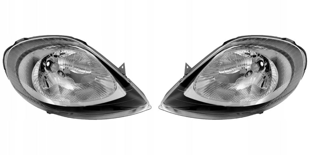 фото №1, Фари лампи l+p комплект nissan primastar 01-