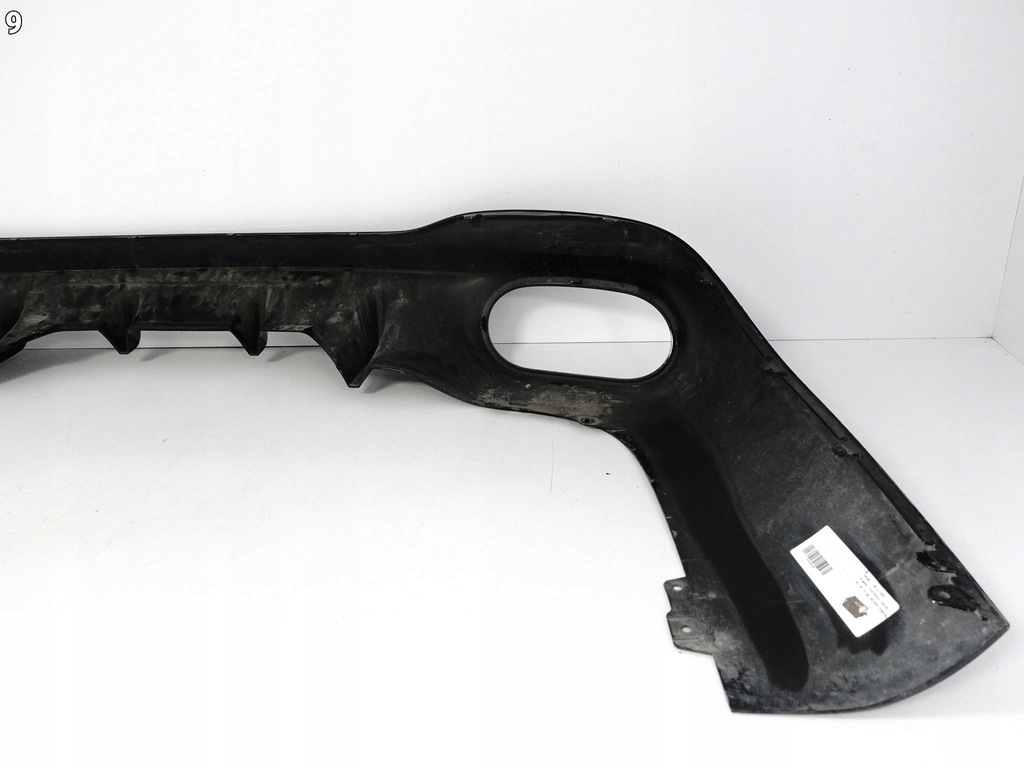 фото №10, Mercedes cla c118 35 amg cla35 19- спойлер диффузор w бампер задняя