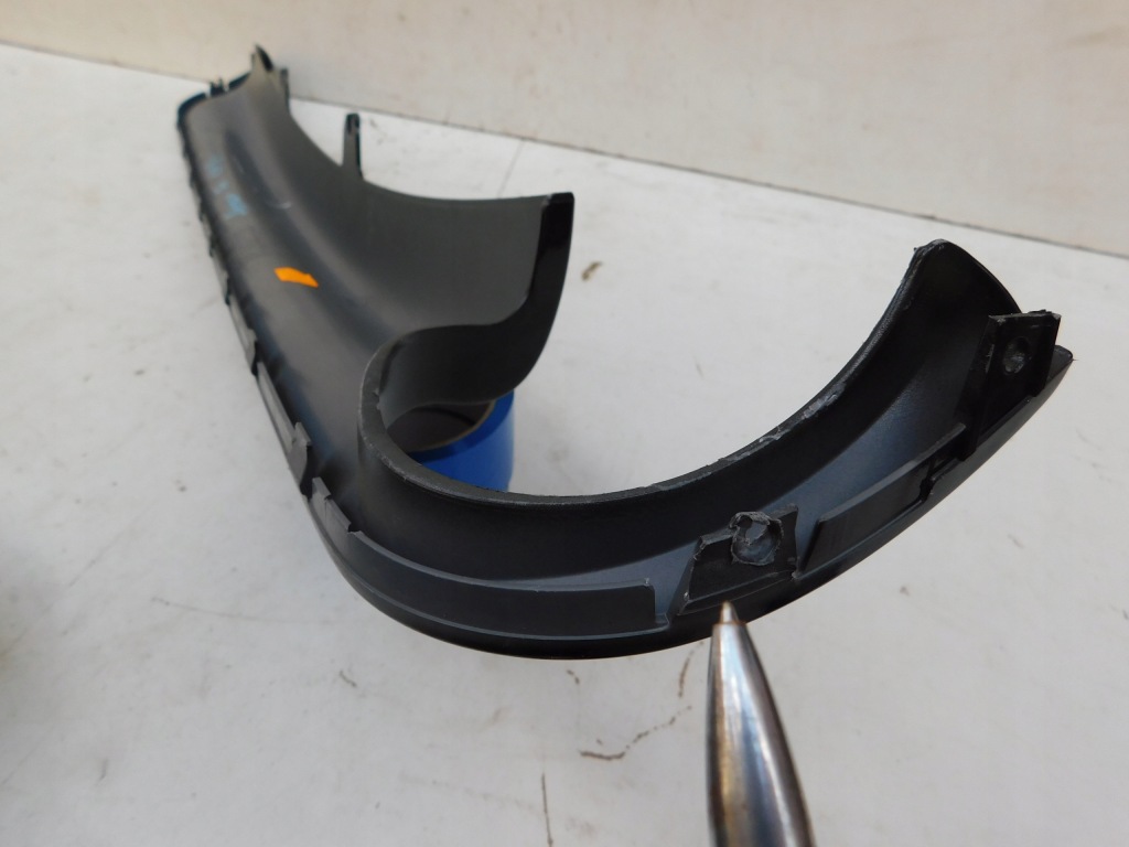 фото №4, Накладка задня дифузор w бампер mini cooper r56 r57 jcw org m-ód poznań