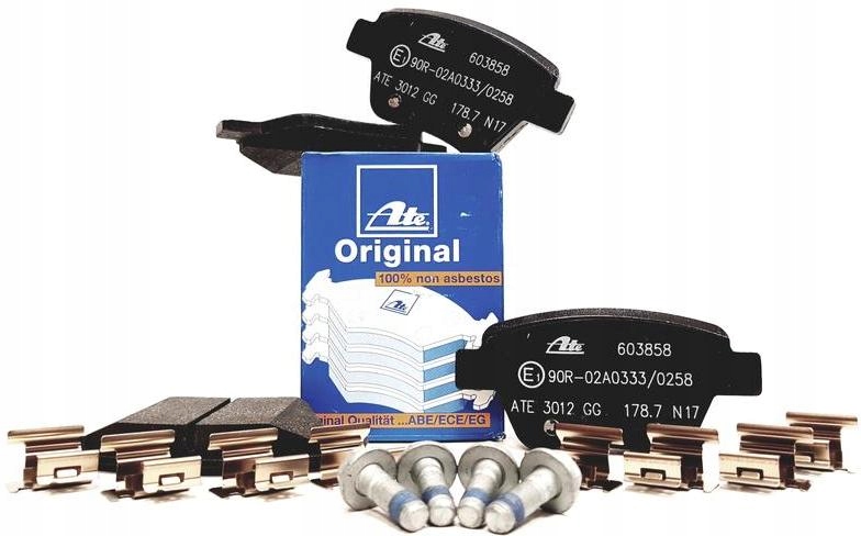 фото №1, Ate гальмівні колодки гальмівні задня audi a1 8x a3 8p vw eos