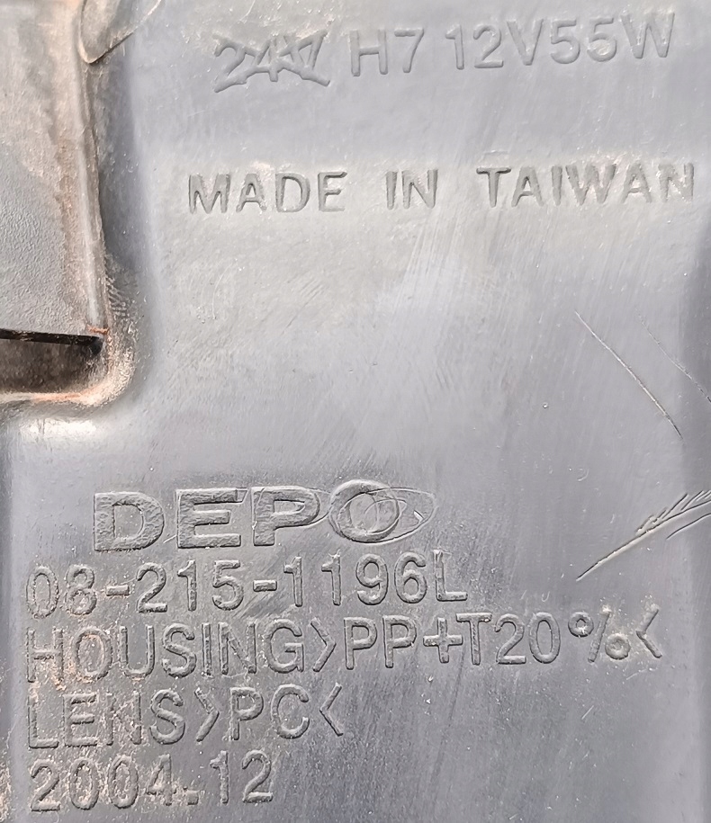 фото №3, Nissan almera n16 06 r лампа левая перед