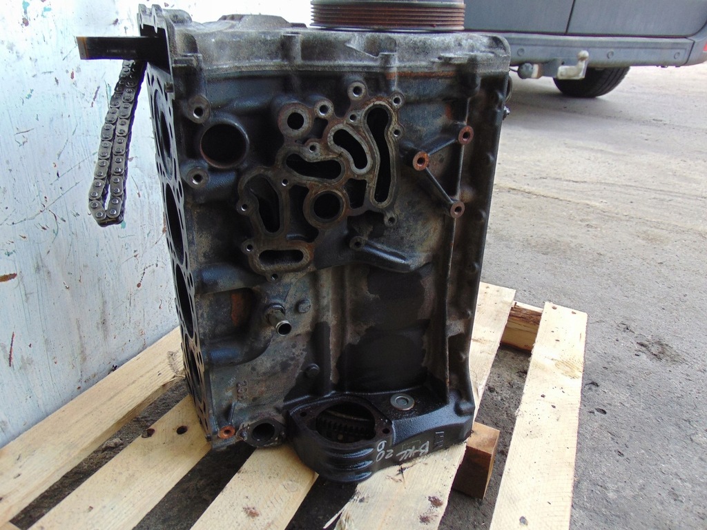 фото №11, Блок dół двигателя wał поршни mercedes b w245 2.0 cdi