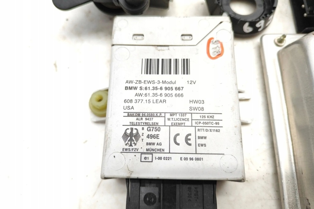 фото №13, Комплект запалювання bmw z4 roadster e85 7527072 3.0l бензиновий 170kw 2003