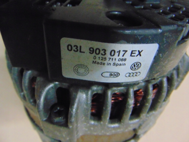 Генератор audi a4 b8 2.0 tdi 03l903017ex Оригінал