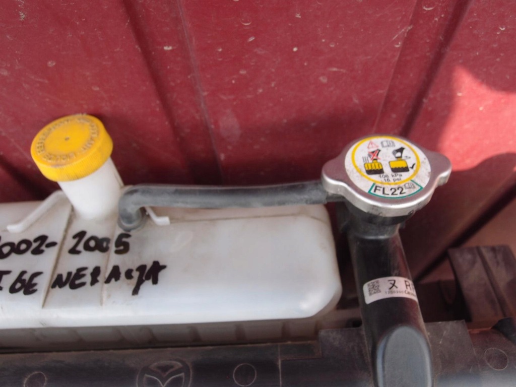 фото №6, Радиатор вентилятор mazda 6 2.0 cdti 02-05r